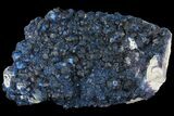 Deep Blue Fluorite Crystal Cluster - China #96029-1